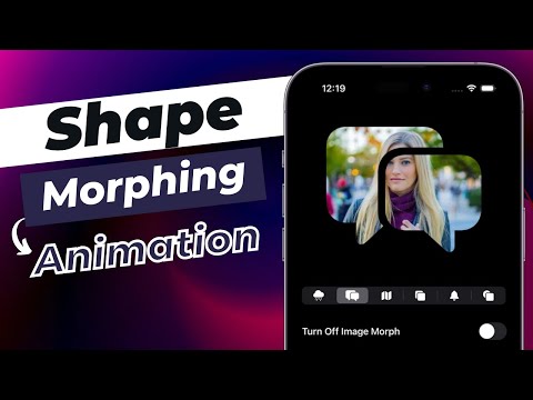 Shape Morphing Animations - Canvas - Xcode 14 - SwiftUI Tutorials