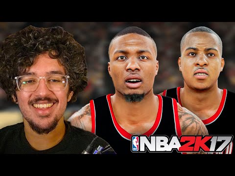 I Rebuilt Dame's Blazers on NBA 2K17 in 2025