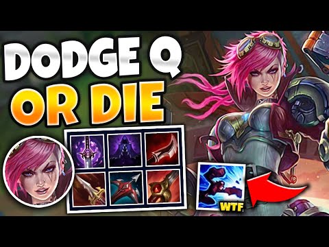 OMG! ONE Q DOES HOW MUCH DAMAGE?! FULL LETHALITY VI IS HILARIOUS - League of Legends