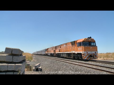 2TA8 JBRE Great Southern Luxury Passenger Train (11/1/2023) - PoathTV Australian Railways