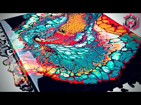NEVER SEEN BEFORE ART - Fluid Art and Acrylic Pouring for Therapy and Healing