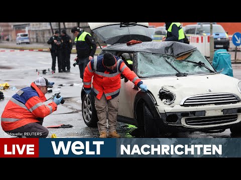MÜNCHEN NACH TERRORFAHRT: Pressekonferenz der Polizei | WELT LIVE DABEI