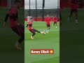 Crazy Harvey Elliott chip in training ? #lfc #shorts