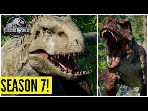 Chilling With Dinosaurs - Complete Season 7 || Jurassic World Evolution [4K]
