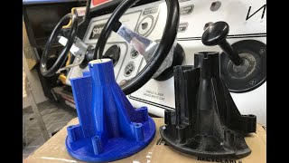 Using A 3D Printing Service To Prototype The Steering Housing On This Atari Sprint 2 Arcade Machine!