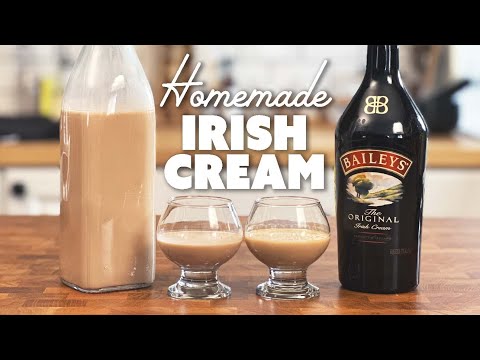Homemade Irish Cream | BAILEYS RECIPE
