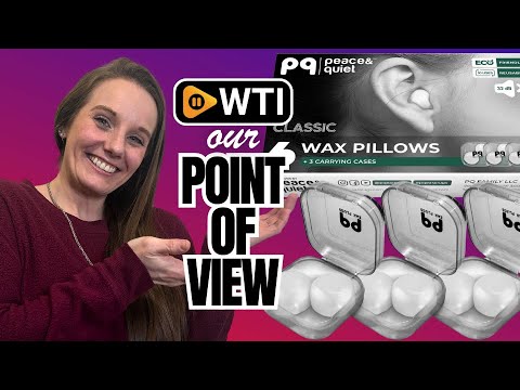 PQ Wax Ear Plugs for Sleep - 6 Silicone Wax Earplugs for Sleeping and Swimming - Gel Ear Plugs for Noise Cancelling - WTI product video review