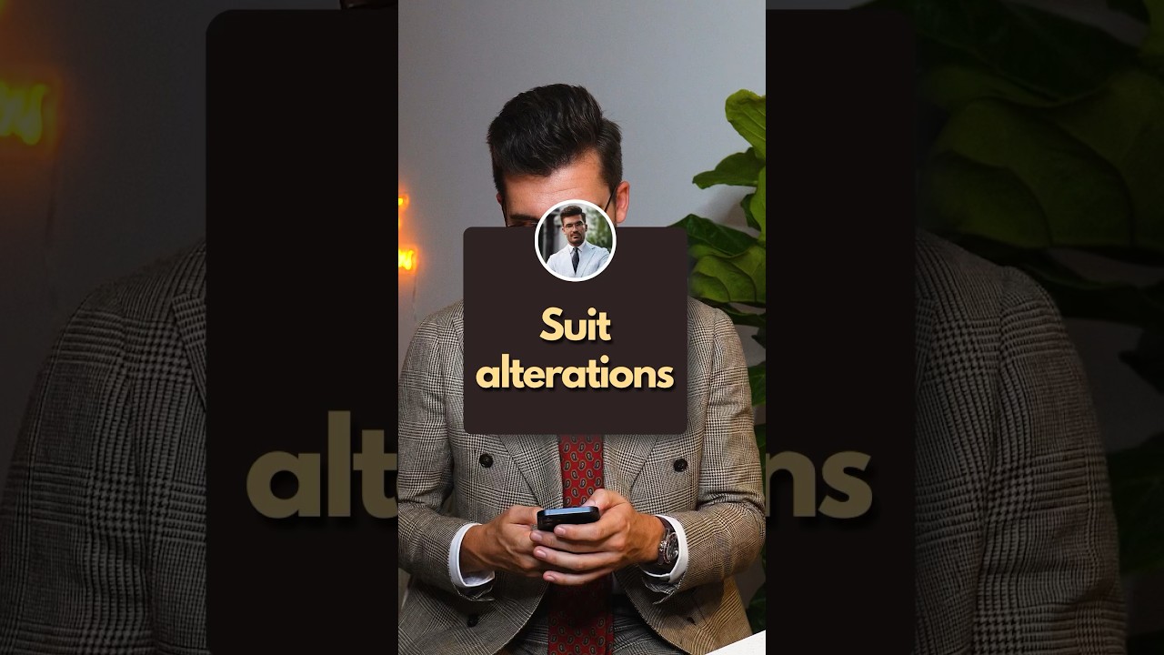 Suit alterations: what’s possible?!