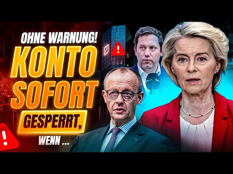 💥NEUES GESETZ AB 2026! Dein KONTO wird GESPERRT, WENN …