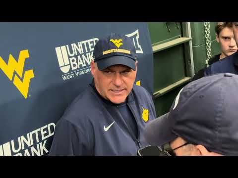 West Virginia vs Ohio Postgame:  Rich Rodriguez 