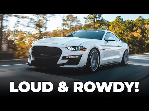 LOUD & Rowdy! S550 AWE Track Edition Exhaust - 2018 Mustang GT