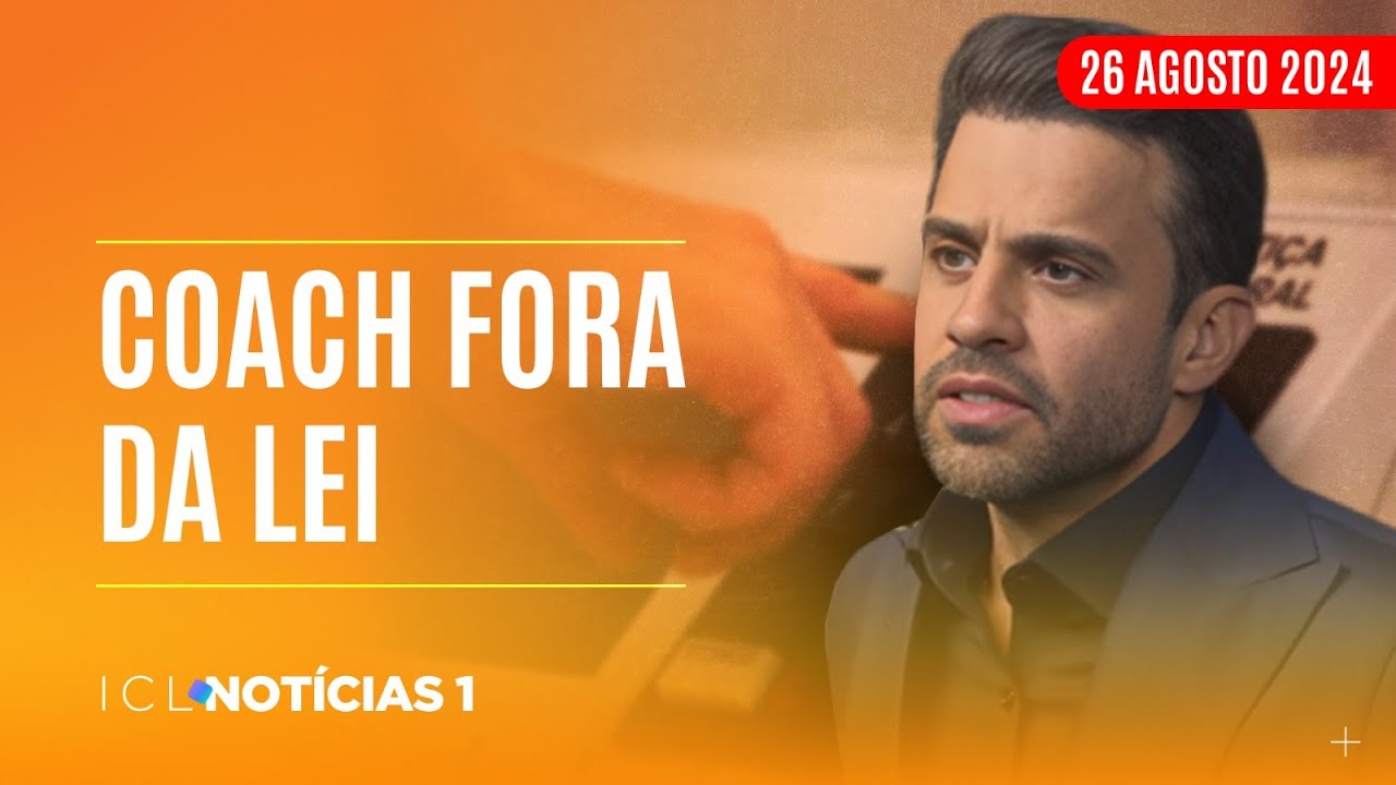 ICL NOTÍCIAS - 26/08/24 - JUSTIÇA MANDA TIRAR REDES DE PABLO MARÇAL DO AR E CANDIDATO DRIBLA DECISÃO