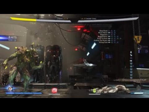 Injustice 2 Swamp Thing Combo