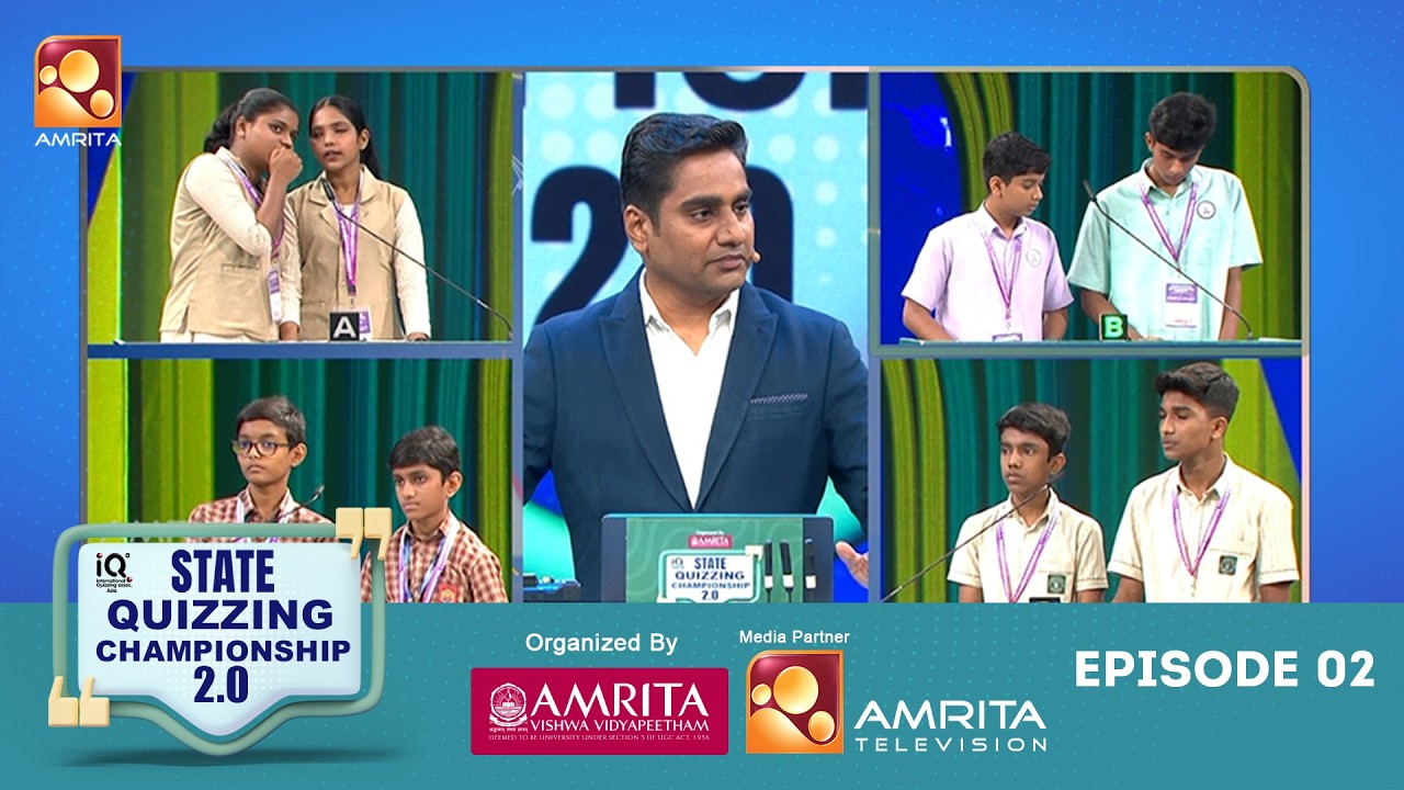 IQA State Quizzing Championship 2.0 - Epi 02 | Amrita Vishwa Vidyapeetham | Amrita TV