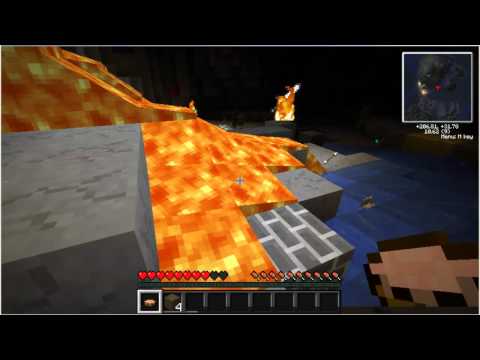 minecraft:Quad mountain survival | episode 14- if it burns, we can kill it