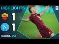 ROMA-NAPOLI 1-1 | HIGHLIGHTS | Late Angelino Goal Rescues Point for Roma | Serie A 2024/25
