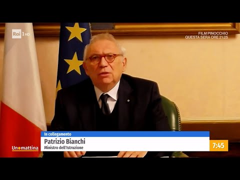 Il Ministro dell'istruzione Patrizio Bianchi a Unomattina - Unomattina - 22/12/2021
