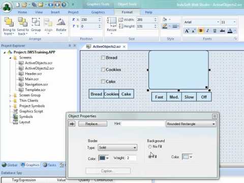 Indusoft Training – Active Objects 2