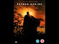 Batman Begins UK DVD Menu Walkthrough 2005