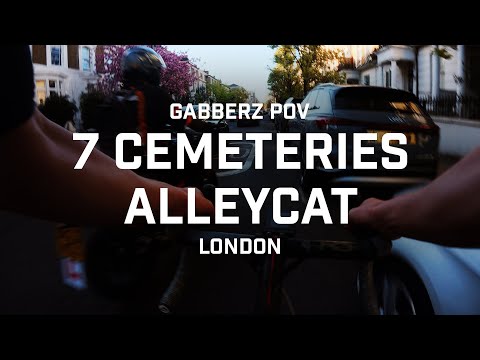 7 CEMETERIES ALLEYCAT LONDON  - 1st Place Gabberz