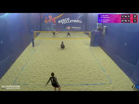 08:45 I. Skrynnik / M. Stepanov - A. Matvieiev / Y. Sulyma 24.02.2023 | Winners Beach Volleyball
