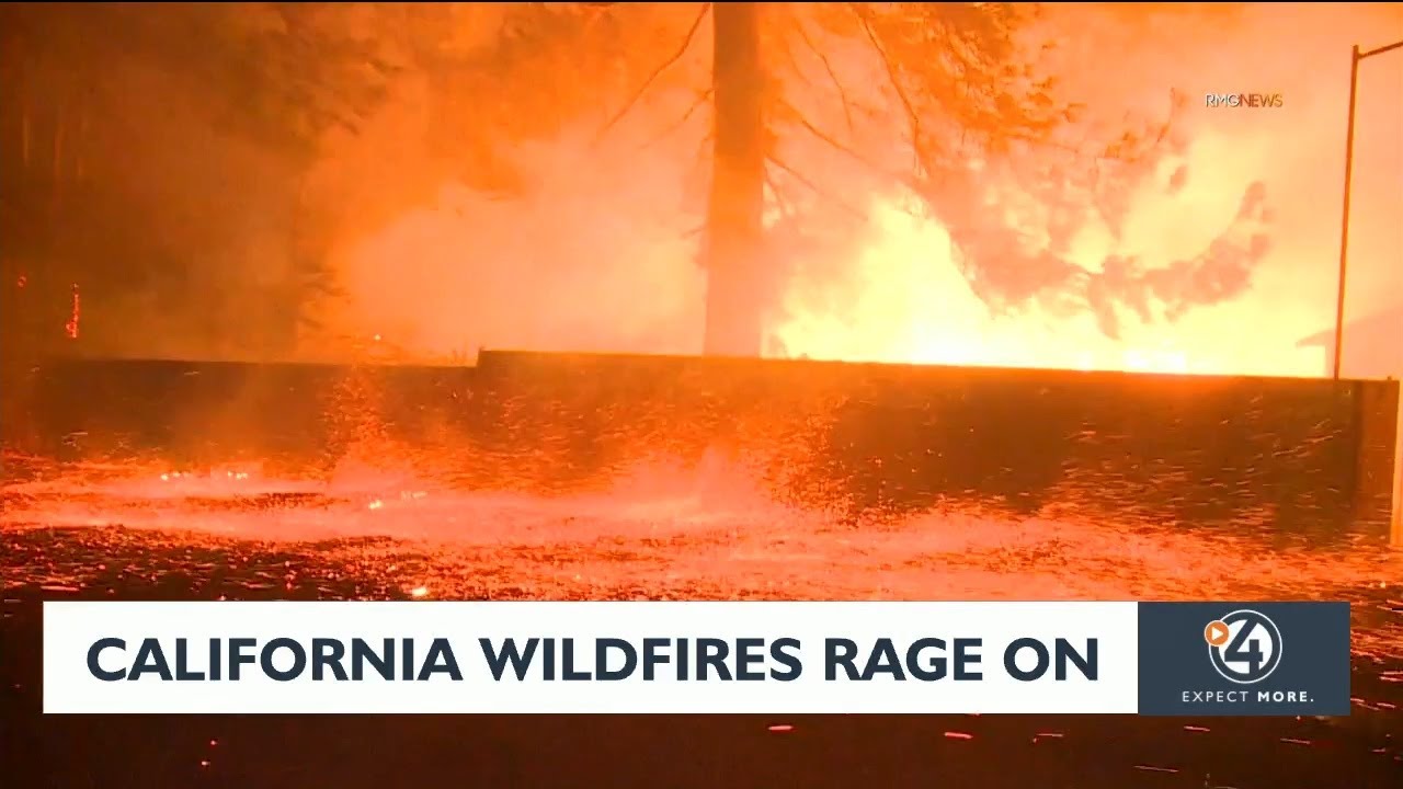 California wildfires rage on