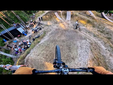 FALUN 791 MTB SLOPESTYLE  JAM - BIGGEST TRICK JUMPS IN SWEDEN