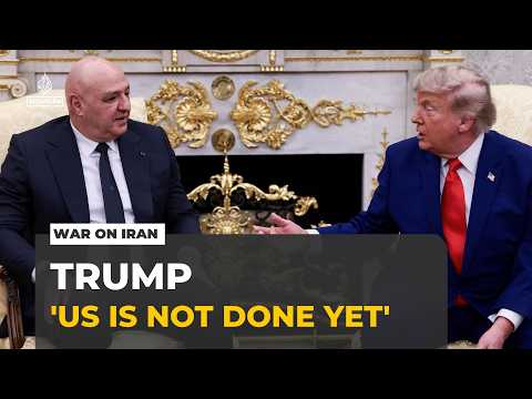 War on Iran: President Donald Trump says US not done yet
