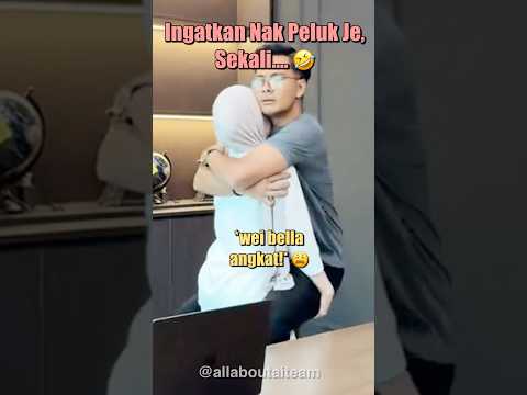 Macam Tu Je Bella Gendong Alieff! Kuat Kemain 😩 #bellestrelle #alieffirfan #aiteam