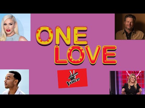“One Love” By The Voice Coaches (John, Blake, Kelly & Gwen)