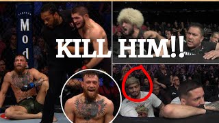 *NEW Full corner footage/audio of Khabib vs Conor 