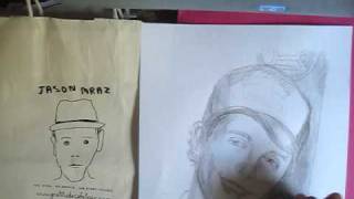 Drawing Jason Mraz (Burning Bridges - Jason Mraz)