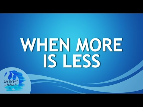 2026-01-23 When More is Less - Ed Lapiz