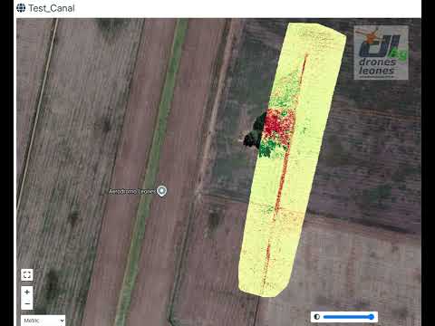 Leones HydroScan - Inteligencia Aérea para gestión hídrica. #mapeo #agriculturadeprecision #drones