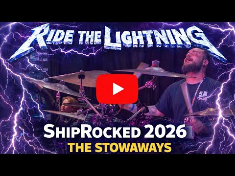 Alex Bent x The Stowaways - ShipRocked 2026 - “Ride the Lightning” by Metallica