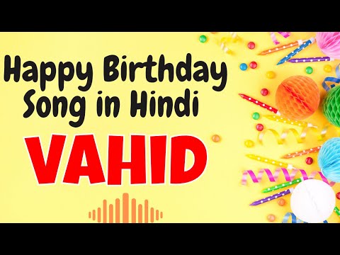 Happy Birthday Vahid Song | Birthday Song for Vahid | Vahid Happy Birthday Song