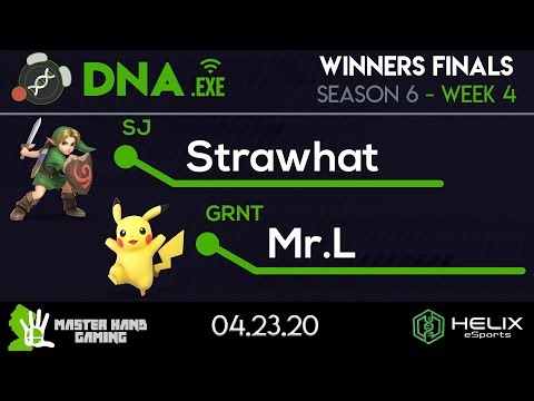 DNA.EXE S6:W4 - GRNT | Mr.L (Pikachu) Vs. SJ | Strawhat (Young Link) - Winners Finals