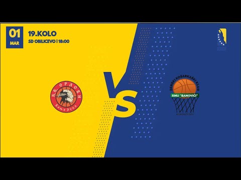 KK Orlovi vs RMU Banovići - 16.kolo - KSBIH - 2024/2025