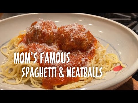 How To Make Spaghetti And Meatballs With Homemade Marinara Sauce From Scratch