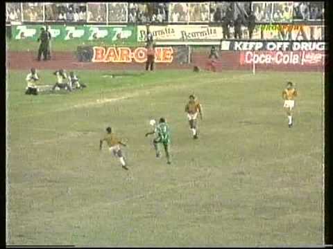 1992 October 10 Nigeria 4 South Africa 0 World Cup Qualfiier 2 goals only