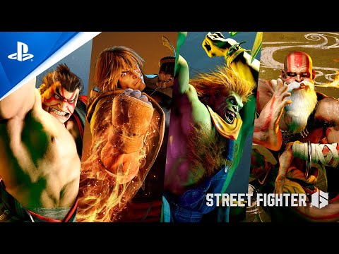 Novos personagens de Street Fighter V