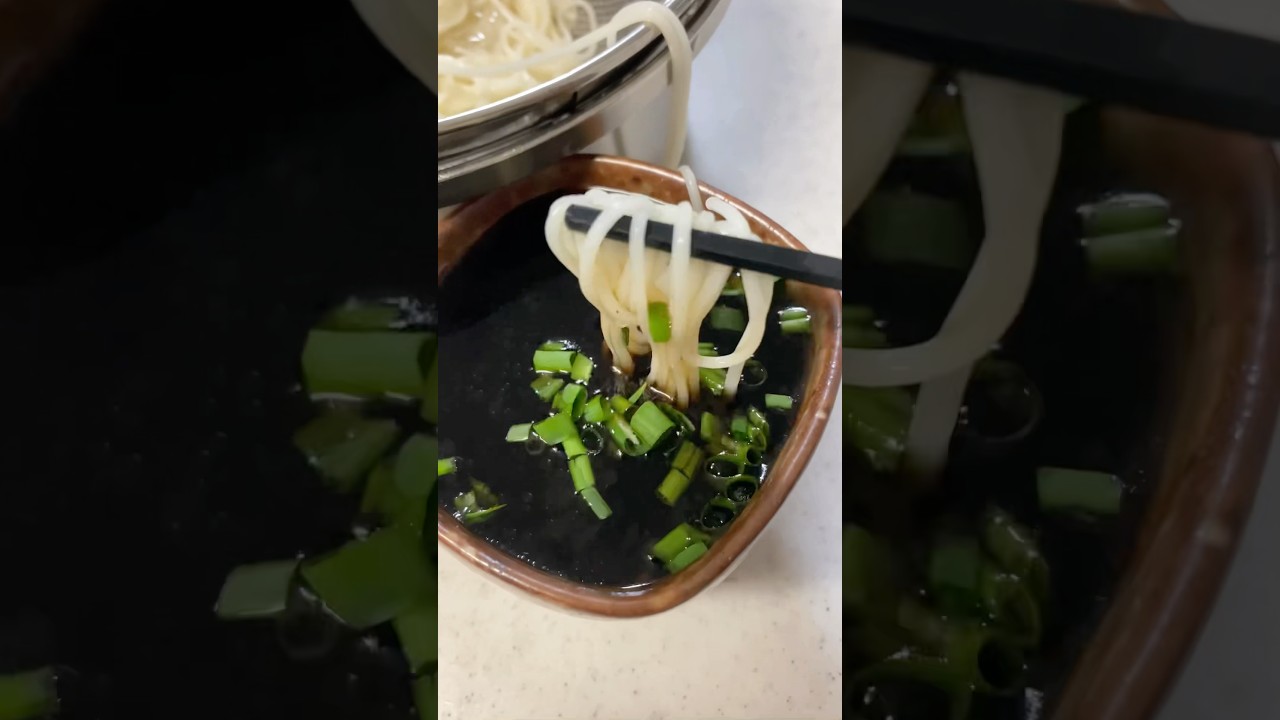 そうめんは茹でない方が美味いらしい…