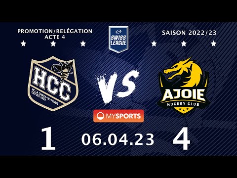 06 04 2023 HC La Chaux de Fonds   HC Ajoie 1 4