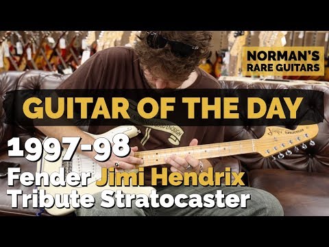 Fender 1997 Jimi Hendrix Tribute Stratocaster USA - Olympic White image 17