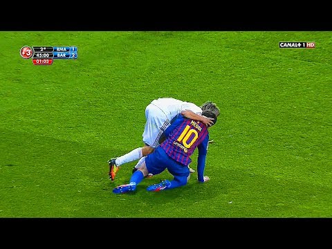 Evil Madrid CF ● 10 Dirty Actions vs Lionel Messi ! [HD]