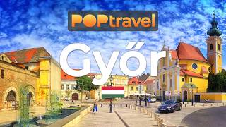 GYÖR, Hungary 🇭🇺 - 4K HDR with captions