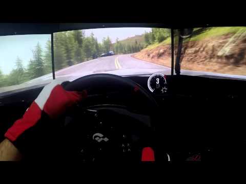 DiRT Rally - Pikes Peak - Peugeot 405 T16 - Onboard Triple Screen