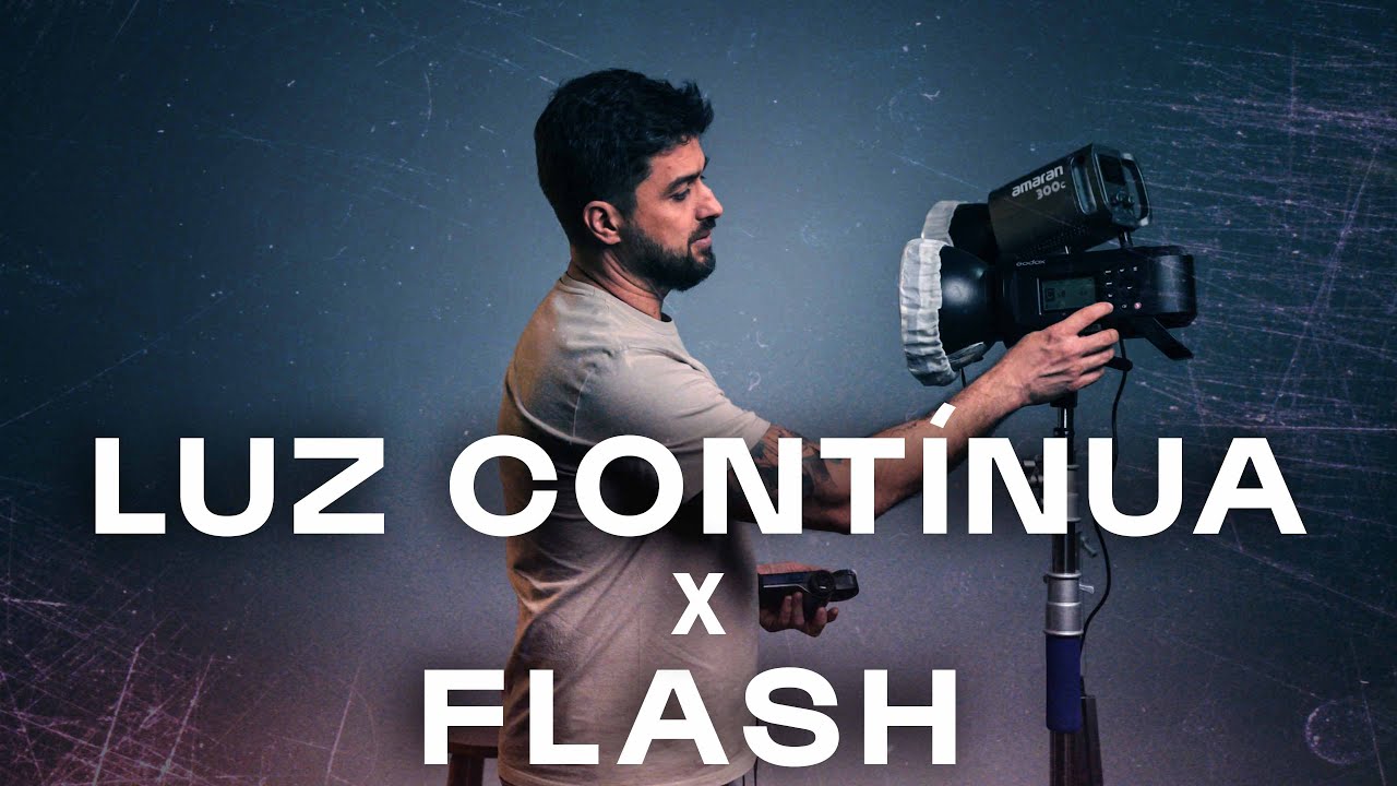 FLASH X LUZ CONTÍNUA - Qual equipamento utilizar na fotografia?