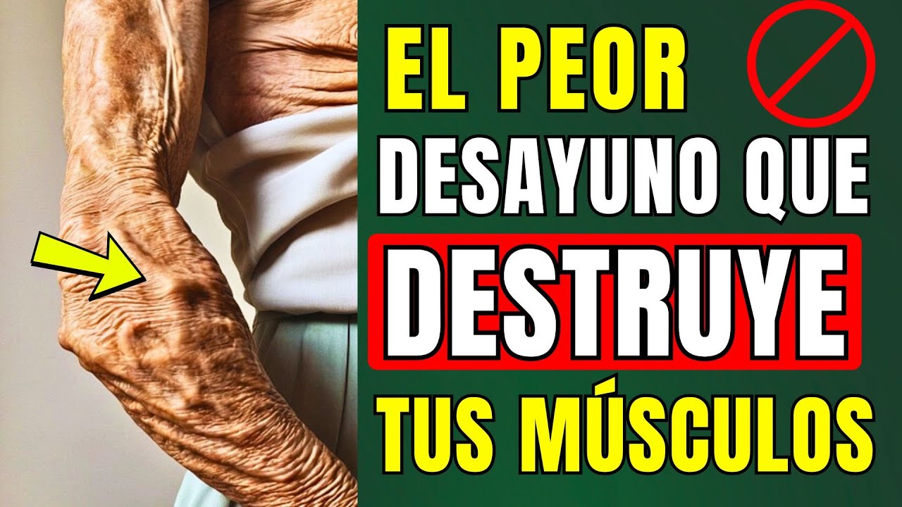 Este es el PEOR HÁBITO que Causa SARCOPENIA y Dolor en Los Músculos en ADULTOS MAYORES