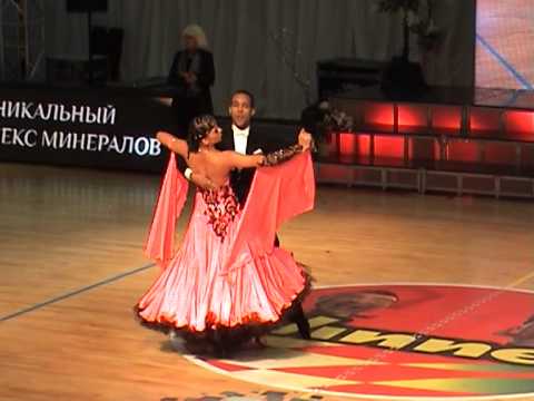 Titus Ablorh & Natalia Bekker at the World U21 10-dance championship